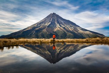 Mount Taranaki in Neuseeland